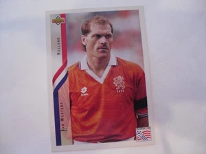 1994 Upper Deck World Cup Contenders English/Spanish Jan Wouters Netherlands - Picture 1 of 2