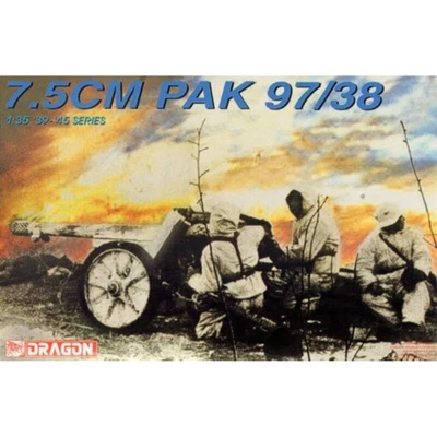 7,5 cm PAK 97/38 KIT 1:35 Dragon Kit Mezzi Militari Modellino Nuovo - Immagine 1 di 3
