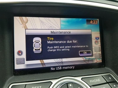 Info-GPS-TV Pantalla Cupé Pantalla de visualización Navegación Tablero Se adapta a 11-20 370Z 334242 Foto 1 de 4
