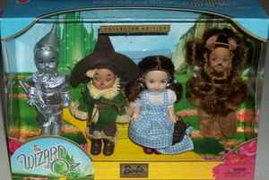 Bambole Mago di Oz Dorothy Spaventapasseri Tinman leone codardo da collezione Natale rare - Foto 1 di 1
