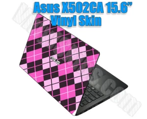 Choose Any 1 Vinyl Sticker/Skin/Sticker Asus X502CA Laptop Lid - Free Shipping - Picture 1 of 7