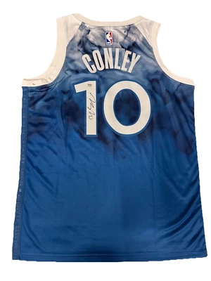 MIKE CONLEY signed autographed MINNESOTA T WOLVES  Jersey w/ COA PSA DNA AO78322 - Image 1 of 3