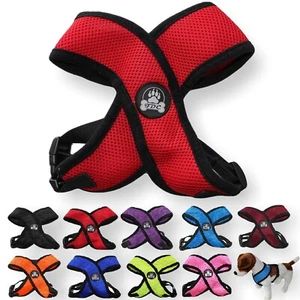 Dog Harness SOFT Mesh MORE Comfortable Small Medium Large XXS, XS, S, M, L, XL - Picture 1 of 13