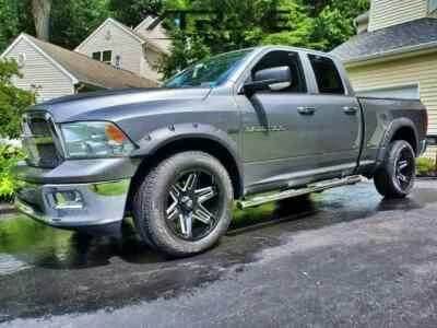 Juego de llamaradas de guardabarros con perno remache de bolsillo texturizado para Dodge Ram 1500 09-19 Foto 1 de 4