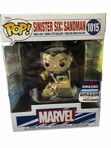Funko Pop Deluxe Marvel Sinister Six Sandman #1015 Brandneu ungeöffnete Verpackung - Bild 1 von 7