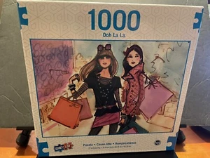 1000 piezas Rompecabezas 27x19 Ooh LaLa 2 Niñas Compras - Imagen 1 de 5