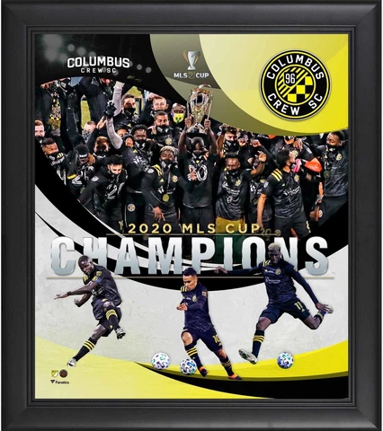 Columbus Crew SC 2020 MLS Cup Champions Framed 15" x 17" Collage Cover