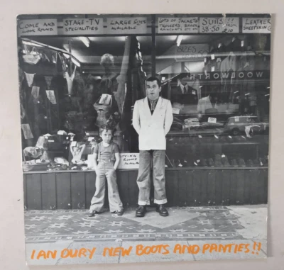 IAN DURY New Boots & Panties LP NM- UK Import STIFF Original + Inner Sleeve 1977 - Imagem 1 de 4