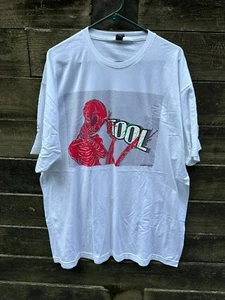 Tool Band Skeleton Holding Logo Slim Fit T-shirt New Size XXL - Picture 1 of 5