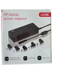 Logik LNP90W17 Universal Laptop Power Adaptor 90W - Black
