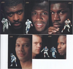 5 Karten 1991 Score Dream Team Fußball - Bild 1 von 2