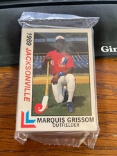 1989 Best Minor League SEALED Team Set Jacksonville Expos with Marquis Grissom