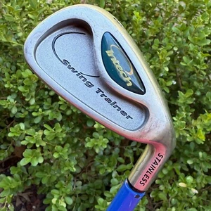 Intech Weighted Swing Trainer 8 Iron RH Golf Club Training Aid 48oz 35” Blue - Picture 1 of 9