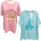 UNIQLO BLEACH UT Graphic T-Shirt S-4XL Green/Pink Unisex Short-Sleeve NWT