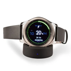 StrapsCo Samsung Smartwatch Gear S2, and Gear S2 Classic Wireless Charger Dock - Picture 1 of 4