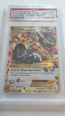 Pokemon 2014 XY Flashfire Ultra Rare M Kangaskhan Holo #109 PSA8.5 NM-MT + - Image 1 of 3