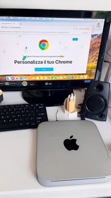 Mac Mini Apple 2.4 GHz 4 GB RAM Hd 320 Pc Computer Fisso 2010 Lettore Cd Promo - Immagine 1 di 4