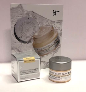 IT COSMETICS Confidence In A Cream Super Moisturising Cream BNIB 7ml - Picture 1 of 3