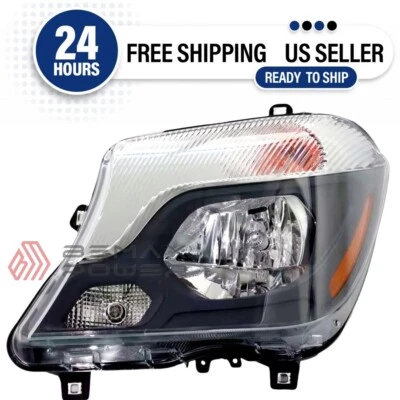 New Headlight For 2014-2017 Mercedes-Benz Sprinter 2500 3500 Driver Left Side - Image 1 of 4