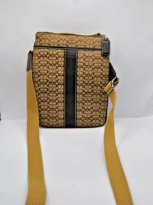 Coach Signature Canvas Mini Handbag - Picture 1 of 24
