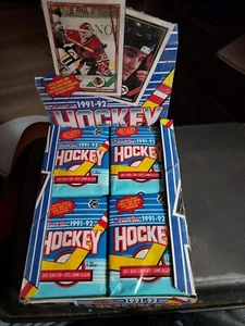 1991-92 Opeechee Hockey Factory scatola sigillata 36 confezioni di cera NUOVISSIME IN SCATOLA - Foto 1 di 4