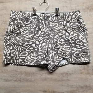 Loft Damengröße 8 braun Tiermotiv Shorts Baumwolle/Leinenmischung - Bild 1 von 7