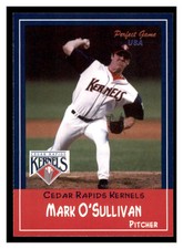 2002 Perfect Game Cedar Rapids Kernals #19 MARK O'SULLIVAN Cedar Rapids Kernels