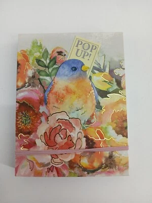 Punch Studio Sparrow Pop-up Bungee Pocket Notepad - Image 1 of 3