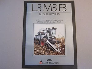 Allis Chalmers Gleaner L3 M3 F3 Combine Dealer Sales Brochure Manual More Listed - Picture 1 of 5
