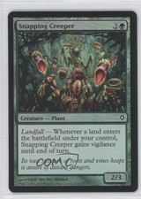 2010 Magic: The Gathering - Worldwake Foil Snapping Creeper #112 0a1