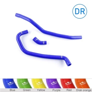 Silicone Radiator Coolant Hose Kit For Yamaha YFM 700 R Raptor 2006-2020 17Blue - Picture 1 of 8