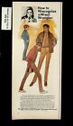 1969 Wrangler Jeans Wrangler Sportswear Vintage Print Ad 016423