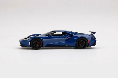 FORD GT SUNOCO BLUE W/ YELLOW STRIPE TRUE SCALE MINIATURES TSM430524 1/43 - Image 1 of 3