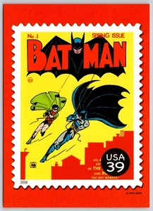 Imagen de sello postal Batman y Robin Jumbo Super Heroes DC Comics 2005 - Imagen 1 de 2