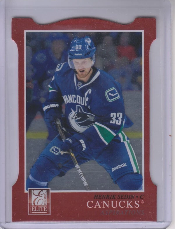 2011-12 Elite Aspirations #33 Henrik Sedin - NM-MT - Image 1 of 1