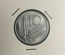 Italy - 10 LIRE Plow Spighe Coin - 1951 to 2001 - enter and choose
