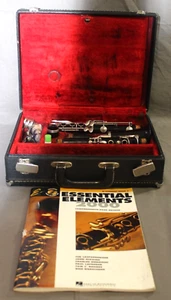 Vintage Vito Reso II Bb Black Composite Clarinet In Hard Case - Picture 1 of 20