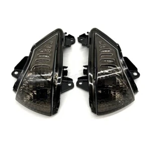 Smoke Turn Indicator Signal Lens For Kawasaki ER-6N ER-6F ER-6R 2009-2011 - Picture 1 of 6