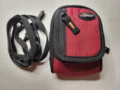 Lowepro Ridge 10 rojo 4x3” pequeña bolsa para cámara digital con correa Foto 1 de 4