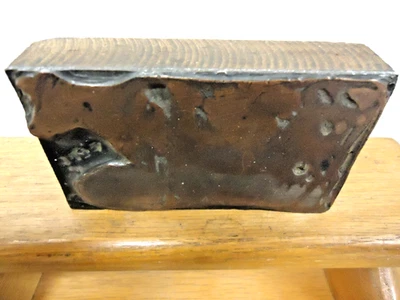 Vintage Chicago Cow Newspaper Etched Copper Printing Plate! No Reserve! - Image 1 of 3