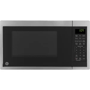 GE Countertop Microwave Oven, 900-watt 0.9 Cu. Ft, Stainless Steel - Picture 1 of 12