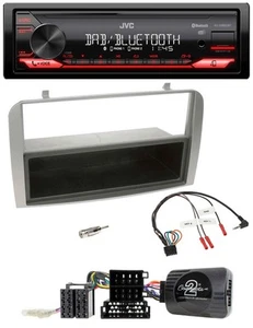 JVC Bluetooth USB DAB Lenkrad Autoradio für Alfa GT 147 07-10 silber Ablagefach - Bild 1 von 9