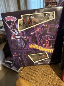 Spider-Man Into the Spider-Verse Miles Morales Sentinel SV Action box damage - Picture 1 of 8