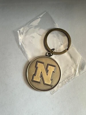 2022 Nebraska Cornhuskers Huskers Athletic Fund Donor gift Keychain 1.5" round - Image 1 of 2