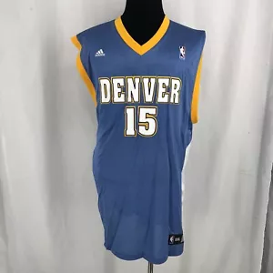 CARMELO ANTHONY DENVER NUGGETS #15 ADIDAS JERSEY SIZE XXL. - Picture 1 of 5
