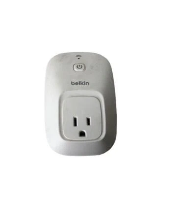 Belkin WeMo Smart Plug (Switch) F7C027 Google iPhone Amazon Alexa Compatible - Image 1 of 4