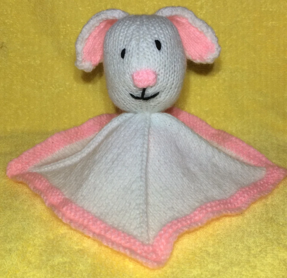 STRICKANLEITUNG - Hase Kaninchen Tröster Baby Spielzeug - Ideal für Ostern und wohltätige Zwecke