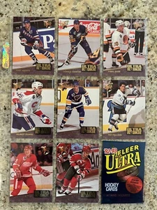 ULTRA ROOKIE # 1-8 CARD RC SET 92-93 FLEER PAVEL BURE AMONTE LIDSTROM 1992-93 - Picture 1 of 2