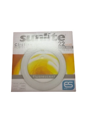 Sunlite Round Fluorescent Circline Lamp 05015 FC8T9/CW T9 22 Watts 1250 Lumens - Image 1 of 2