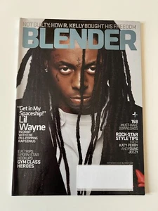 LIL WAYNE * R. KELLY September 2008 BLENDER MAGAZINE Katy Perry Style Tips Jeezy - Imagen 1 de 3
